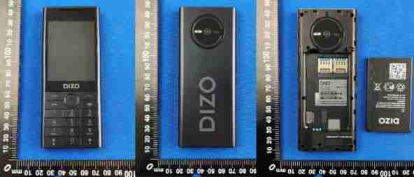 Realme pregătește lansarea unui telefon mobil sub brand DIZO; Este un terminal cu butoane fizice care a apărut deja în baza de date FCC alături de fotografii