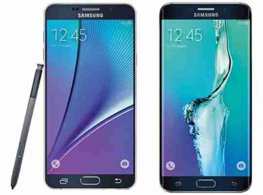 Samsung Galaxy Note 5, Samsung Galaxy S6 Edge Plus – prima imagine de presă