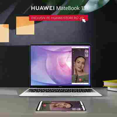 (P) Depășește limitele conectivității alături de HUAWEI MateBook D15, cel mai performant laptop sub 2600 lei