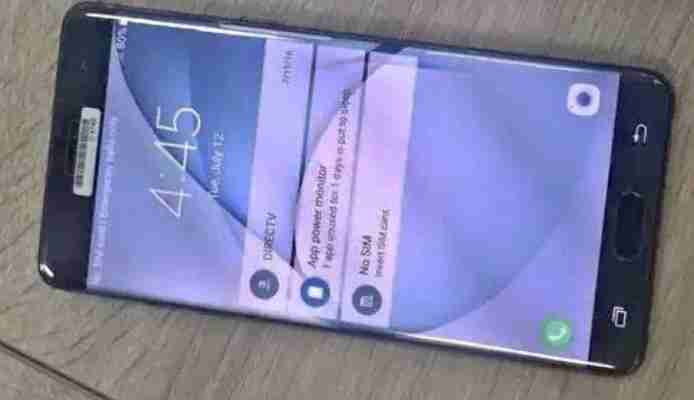 Samsung Galaxy Note 7 – scanner-ul de iris în acțiune